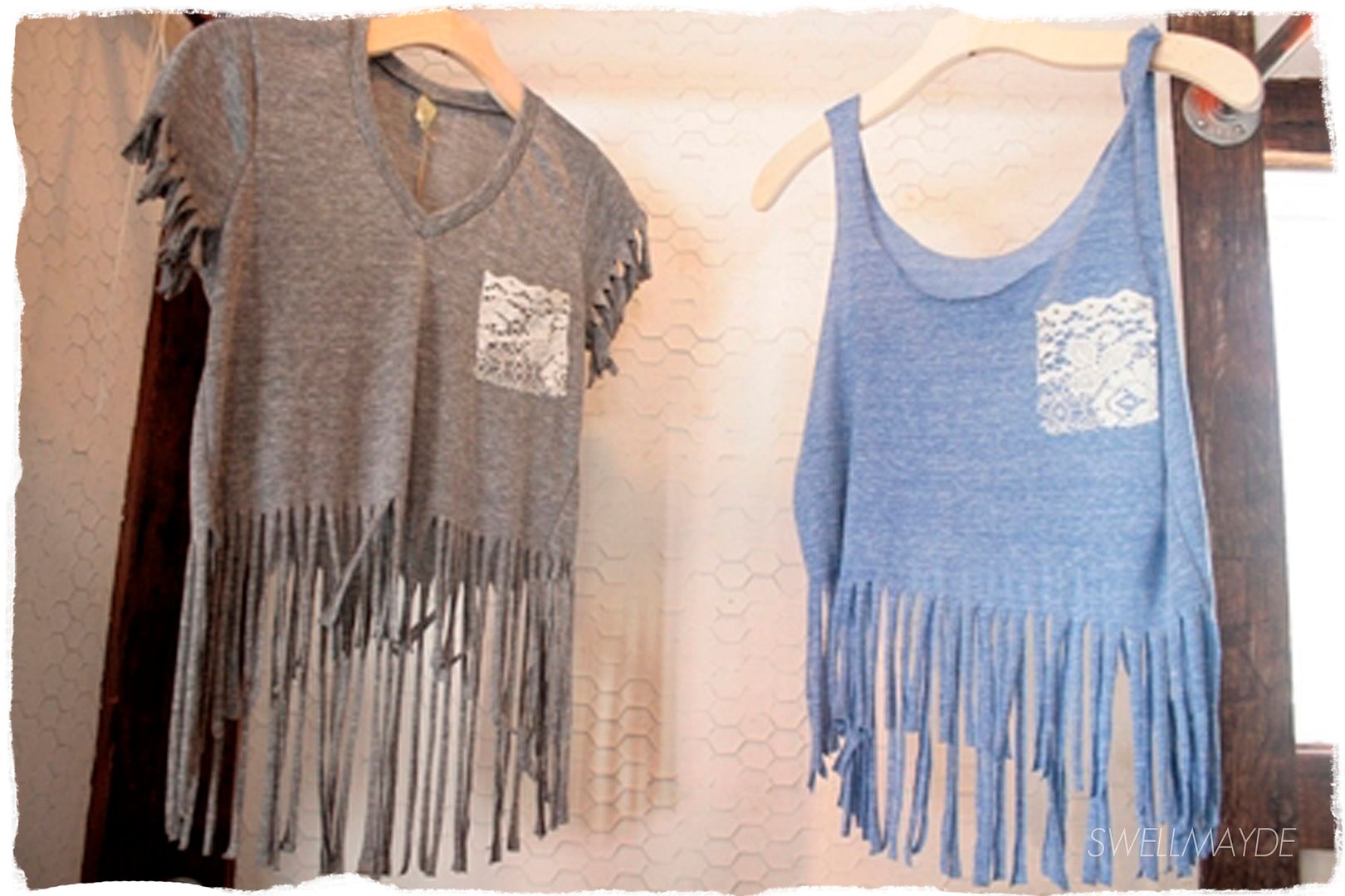 diy t shirt cutting fringe