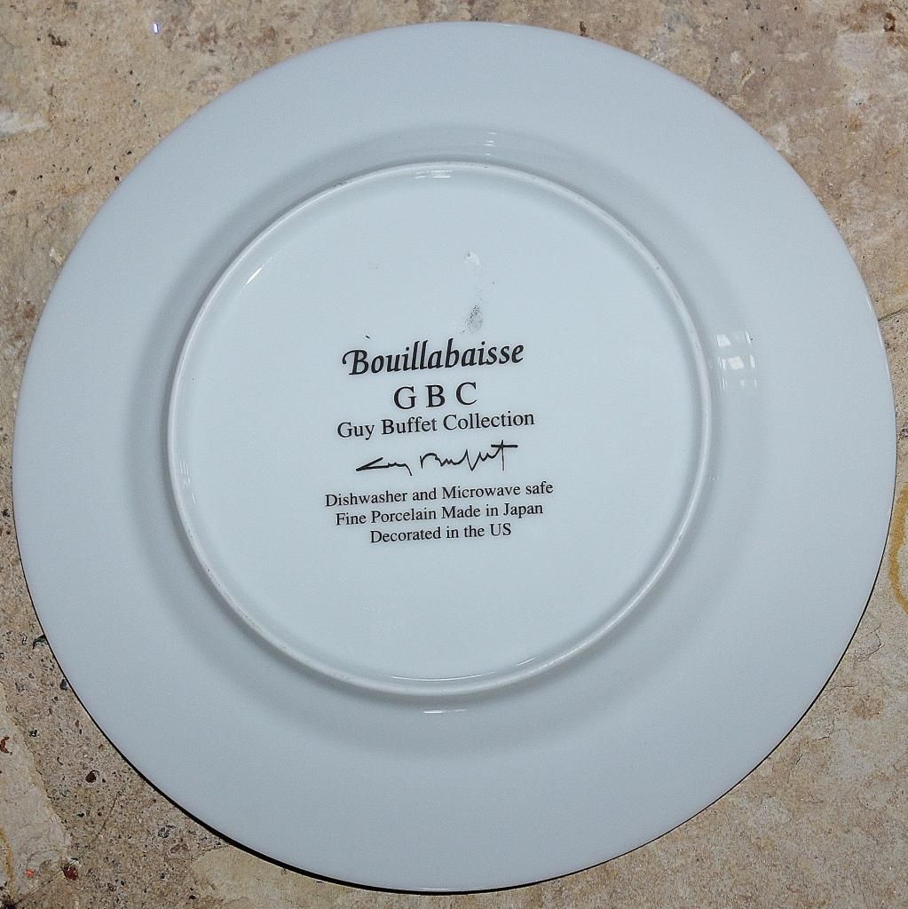 Guy Buffet Collection 5 Collector Plates in Great Artists Series 8