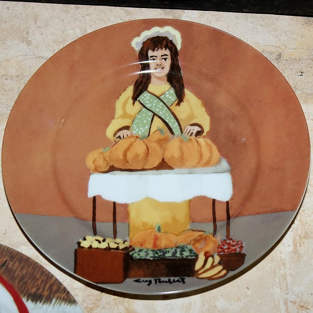 Guy Buffet Collection 5 Collector Plates in Great Artists Series 8