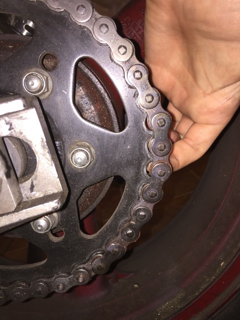 What am I doing wrong?!?! Chain issues. | Kawasaki Ninja ZX