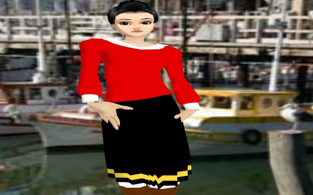 Olive Oyl Outfit