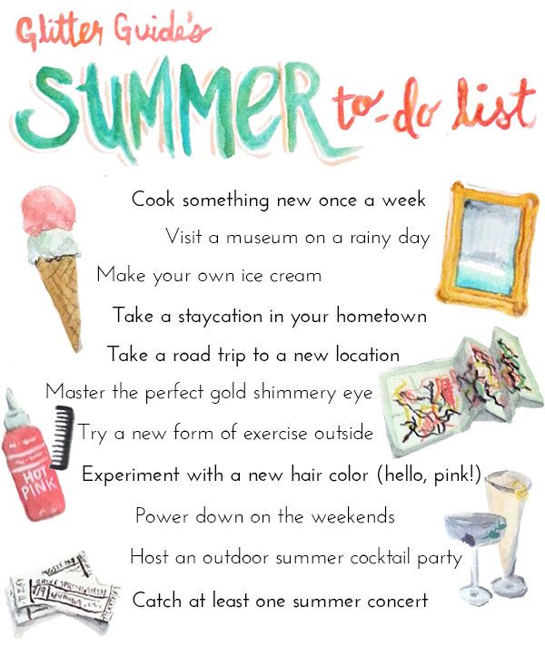 http://theglitterguide.com/2014/06/30/glitter-guides-summer-to-do-list-3/