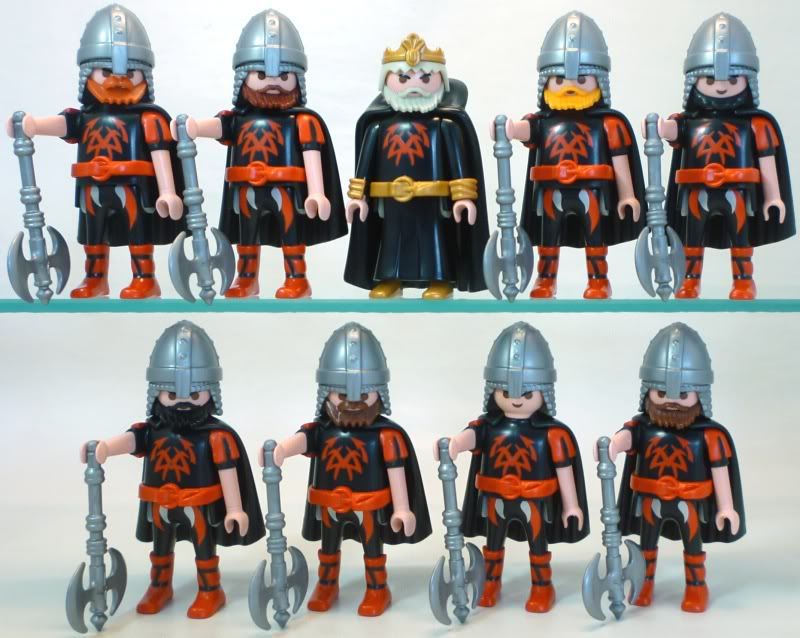 happyland knights figures