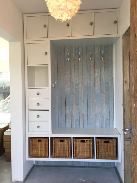 Baublog hausnummer 17: ikea hack: eine flur garderobe selber bauen Schreibtisch selber bauen ikea