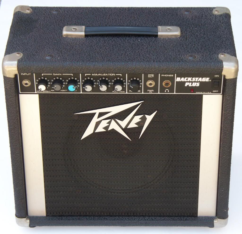 PEAVEY BACKSTAGE PLUS AMPLIFIER GUITAR AMP eBay