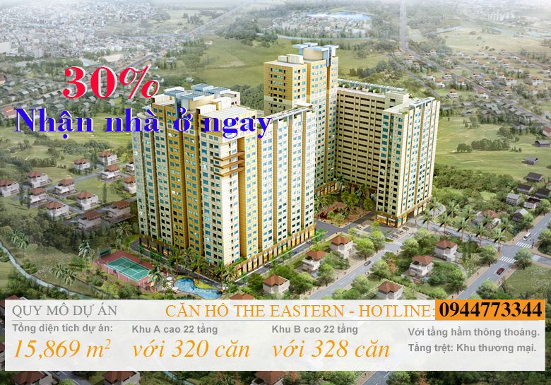 chỉ cần 30% nhận ngay căn hộ cao cấp
