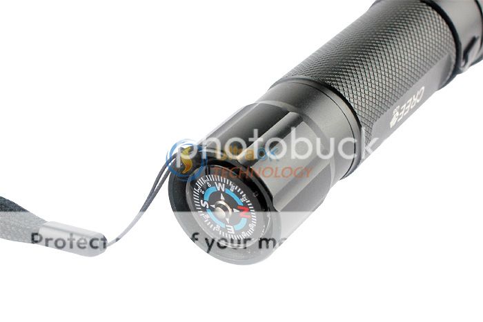 New 7W CREE LED 400 L Adjust Focus Flashlight Torch  