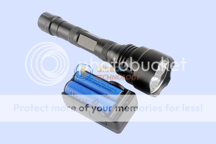 The Item uses of a 3 pcs USA CREE XP G R5 LED, producing very bright 