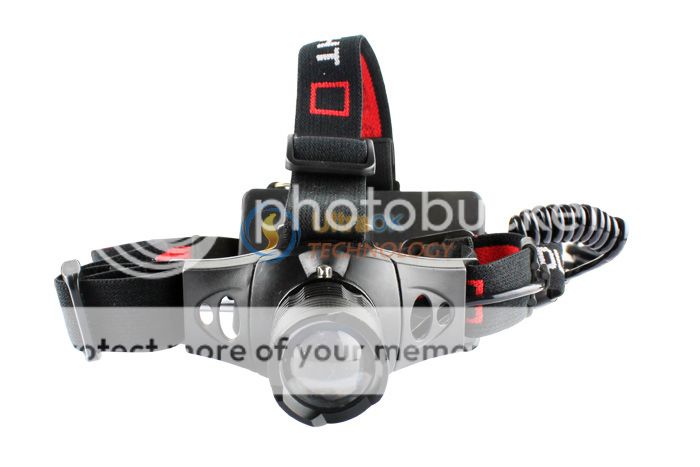 Adjustable 650 Lumens CREE XP G R5 LED Headlamp Torch Flashlight 