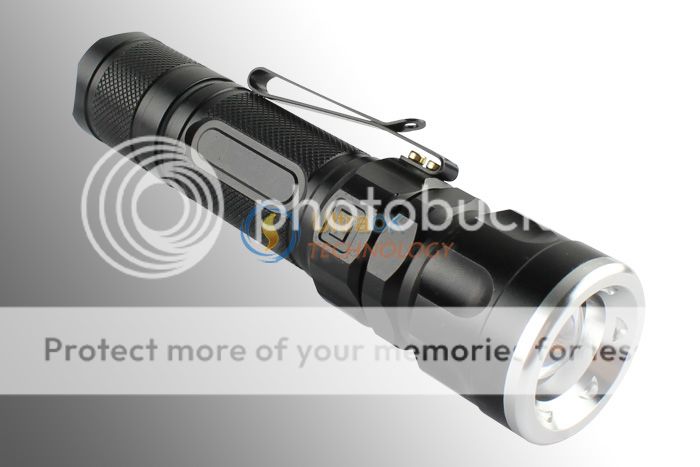 1600Lumens CREE XML T6 LED Zoom in/out focus 5Modes Flashlight Torch