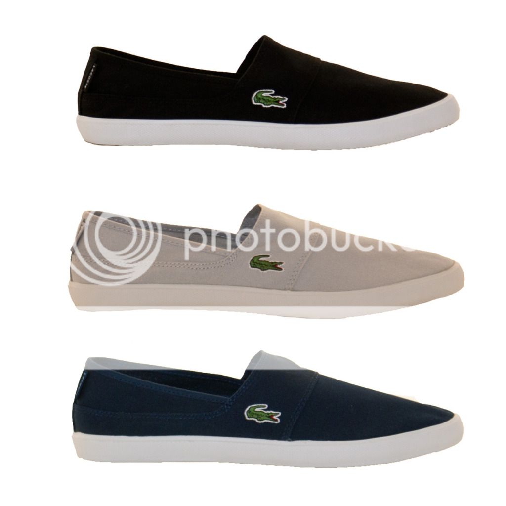 Lacoste Mens Clemente Canvas Shoes