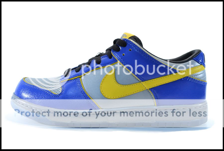 318643 071] Dunk Low Supreme Royal Silver Ronaldinho  